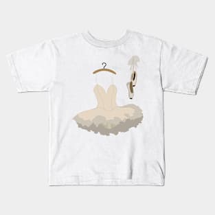 Ballerina dress and shoes Kids T-Shirt